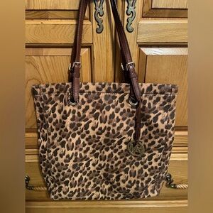 MICHAEL Michael Kors Leopard Print Tote